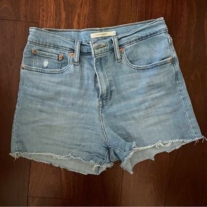 Levi’s High Waisted Shorts